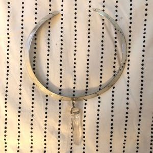 SOLD - Gypsy Warrior Crystal Choker Necklace